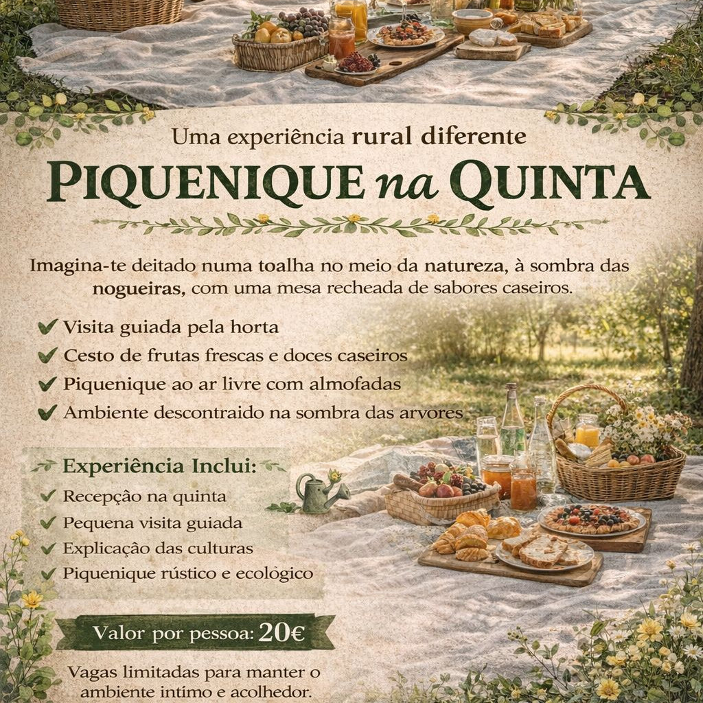 Piquenique na Quinta